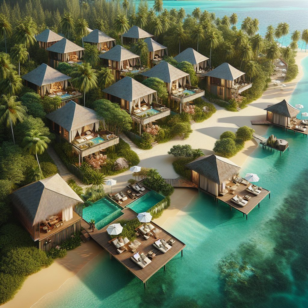 Wealthy Travel Resorts With Scenic Cabanas and Premium Island Views