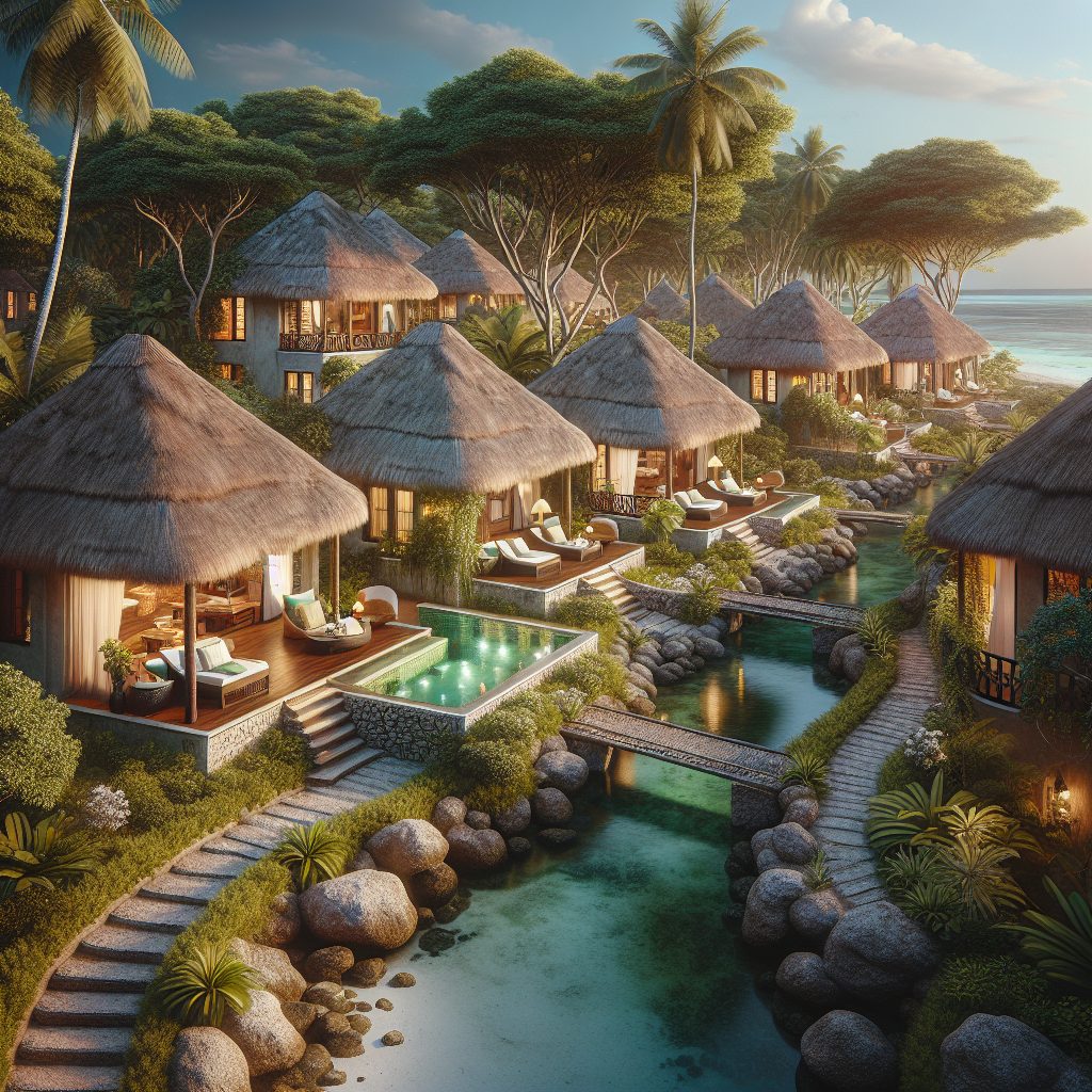 Zanzibar Coral Path Villas Steps from Ocean Breeze
